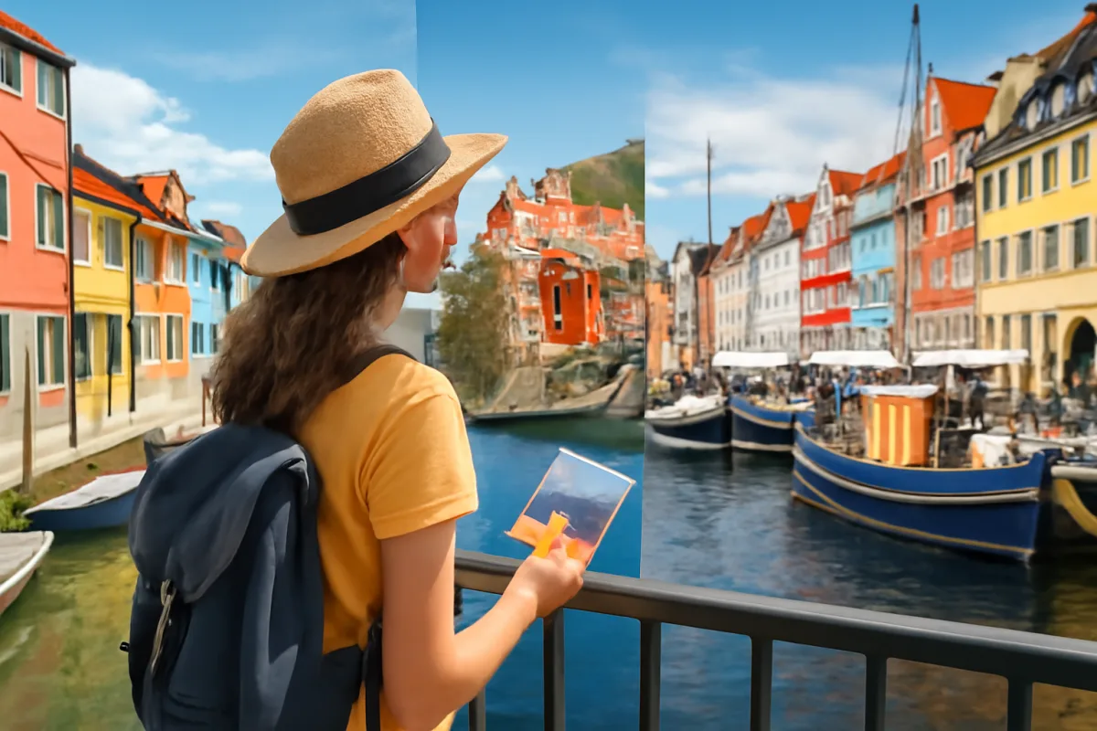 Quali sono le città più colorate d’Europa raggiungibili con viaggio organizzato? Paesaggi fotogenici che restano impressi