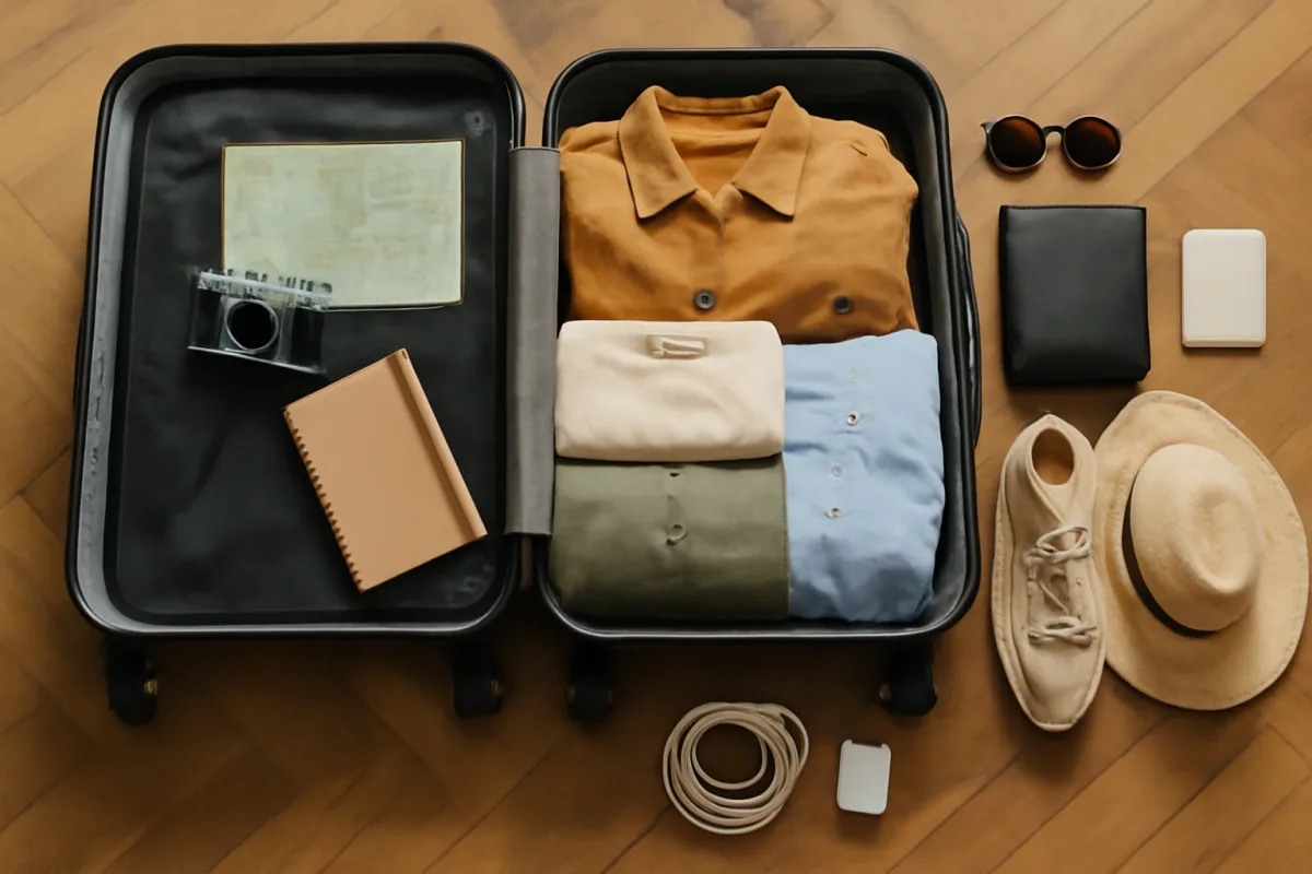 Come preparare la valigia ideale per un viaggio organizzato itinerante: spazio e ordine per tutto il tour